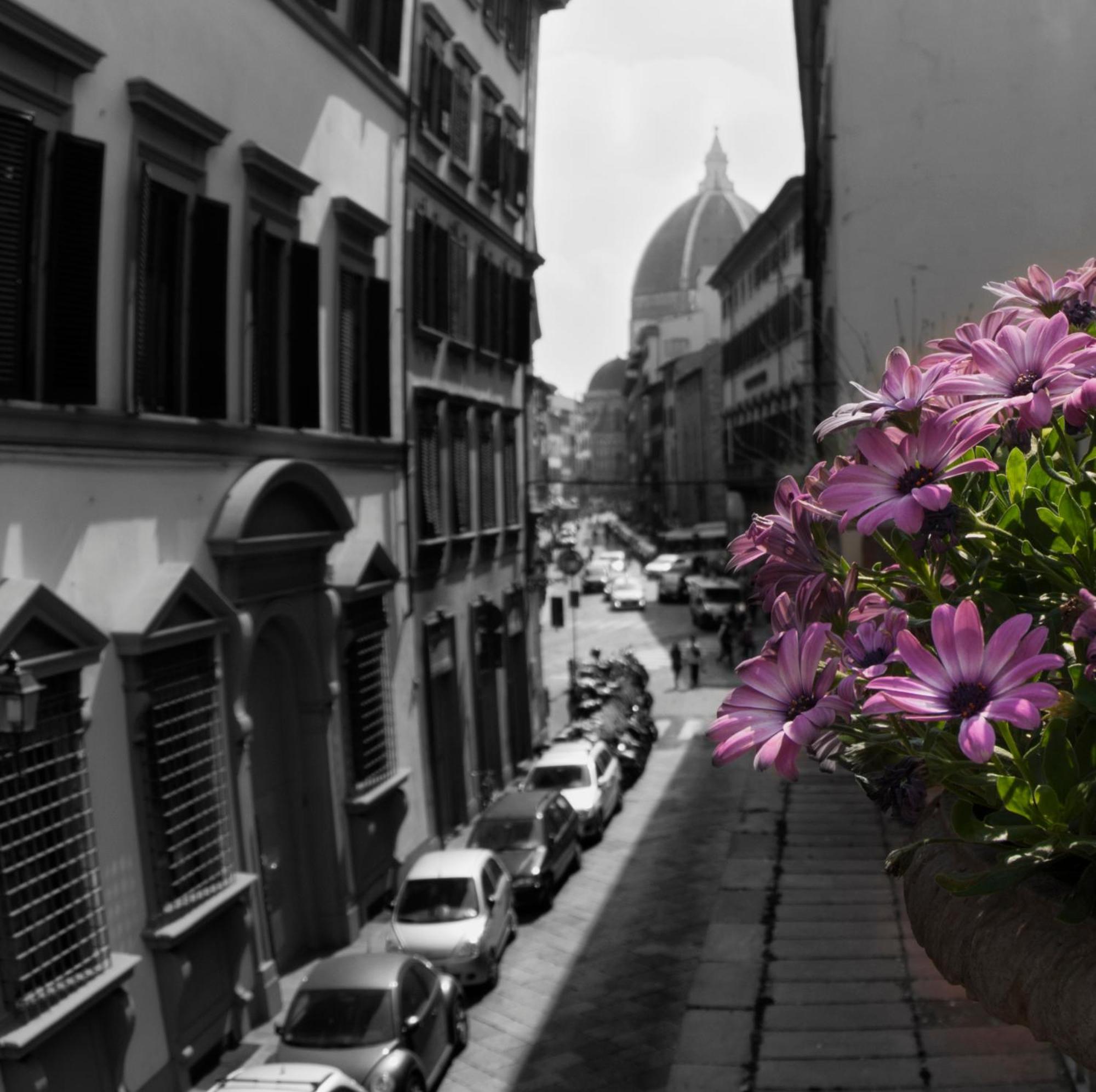Hotel Balcony Florenz Exterior foto
