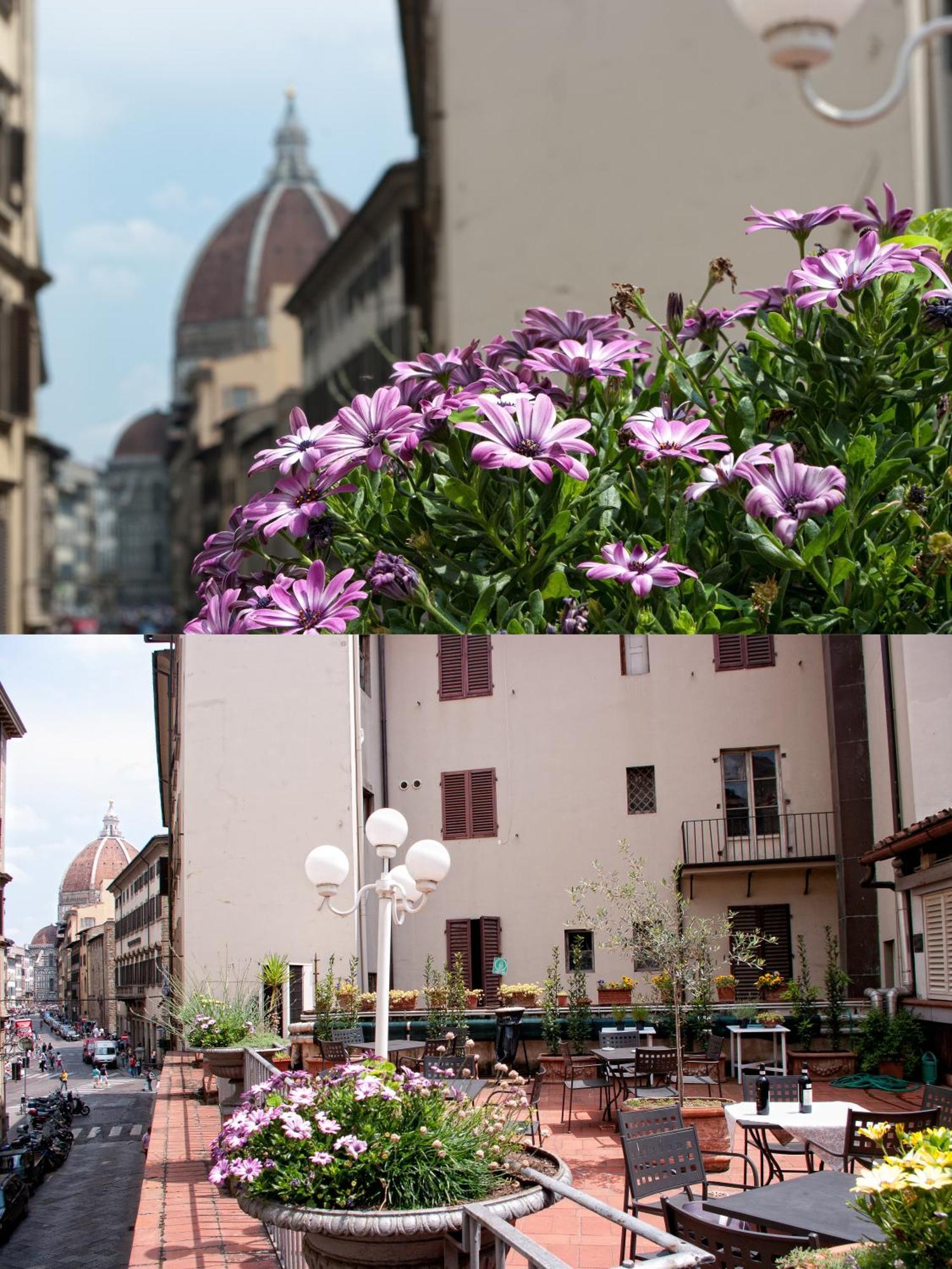 Hotel Balcony Florenz Exterior foto